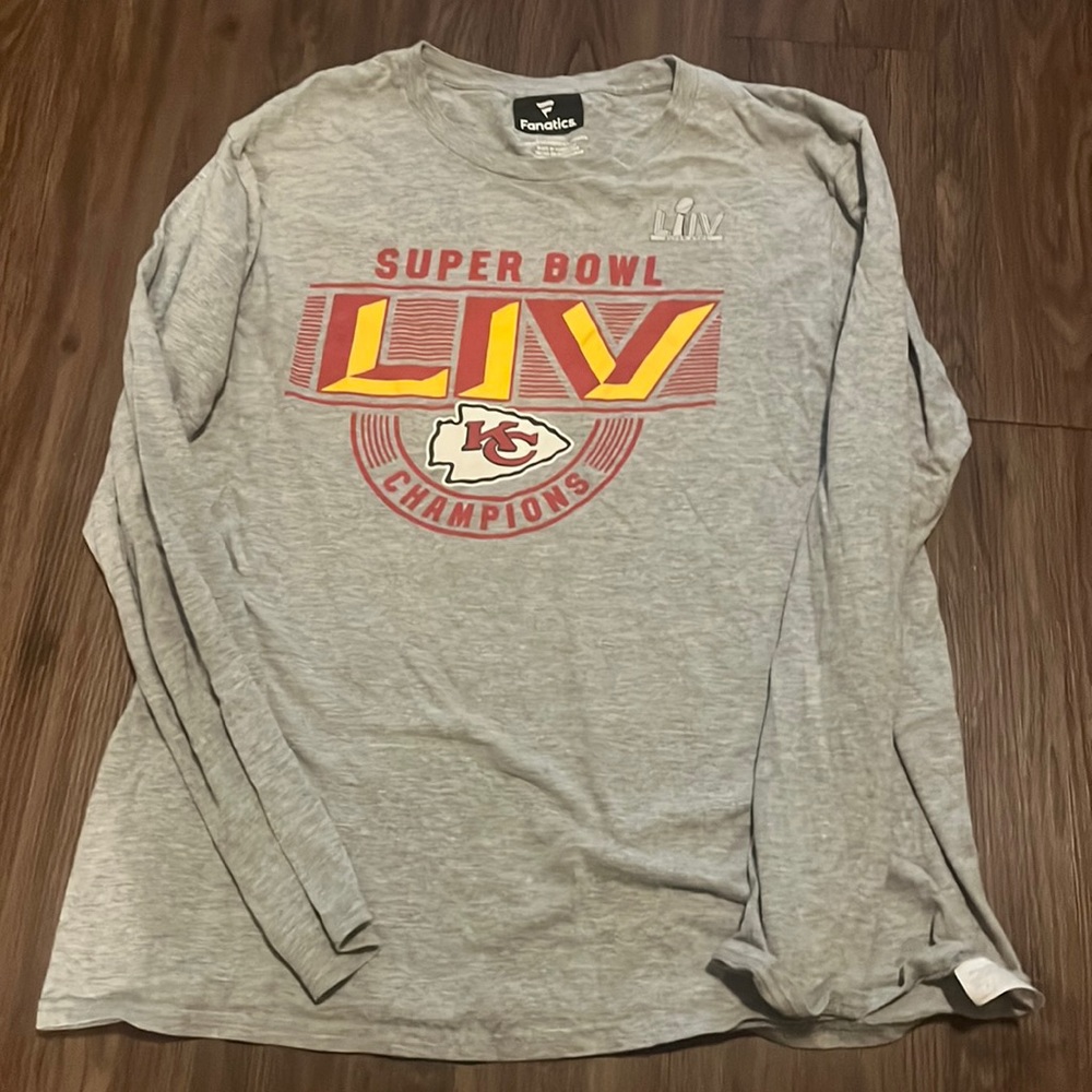 Chiefs Super Bowl Champs Long Sleeve Tee